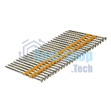 Гвозди Denzel для пнев. нейлера (крашен.), длина - 90 мм, диам. - 3,05 мм, 2000 шт.