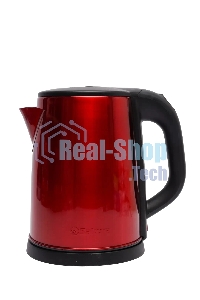 Чайник электрический Sakura SA-2149BR 2 л, красн метал+черн д