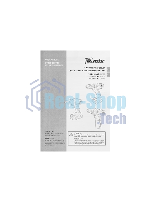 Дрель-шуруповерт MTX MCDL-12-02, 12 В, 2 Ач, 20 Нм, щеточный