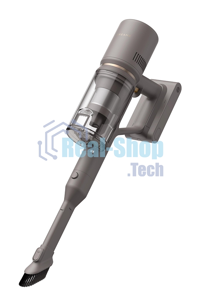 Пылесос вертикальный Dreame VPV17A Cordless Stick Vacuum Vortech Z10 Station серый, питание от аккумулятора, 150 Вт, уборка сухая, пылесборник 0.5 л, работа от АКБ max - 65 мин
