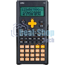 Калькулятор научный Deli E1720-black черный 12-разр.