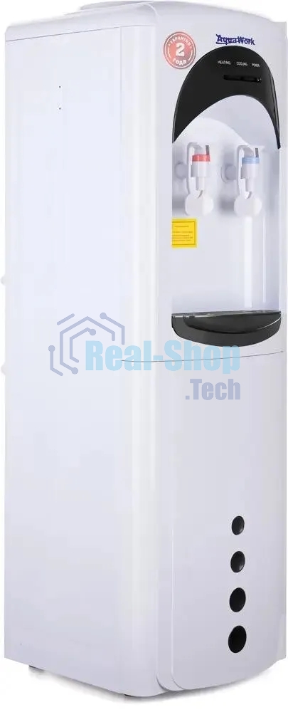 Кулер Aqua Work 17-LDR напольный электронный белый/черный