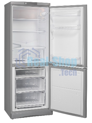 Холодильник Indesit ES 16 GA двухкамерный 193/85 л морозилка снизу, капельная система серебристый