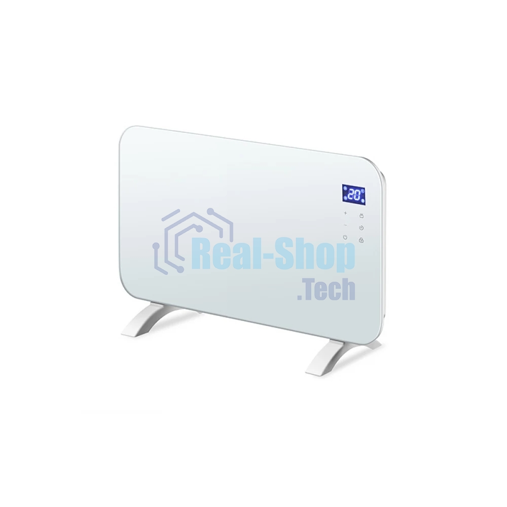 Конвектор Neoclima AURA-1500W белый, 1500 Вт, 20 м2, электронный термостат, Wi-Fi