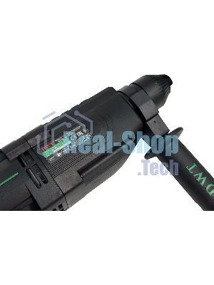 Перфоратор сетевой DWT SBHP08-26 BMC /800 Вт/3.7 Дж/до 5530 уд.в мин/до 1350 об.в мин/SDS-Plus/морозостойкий кабель/кейс/черный (SBHP08-26 BMC)