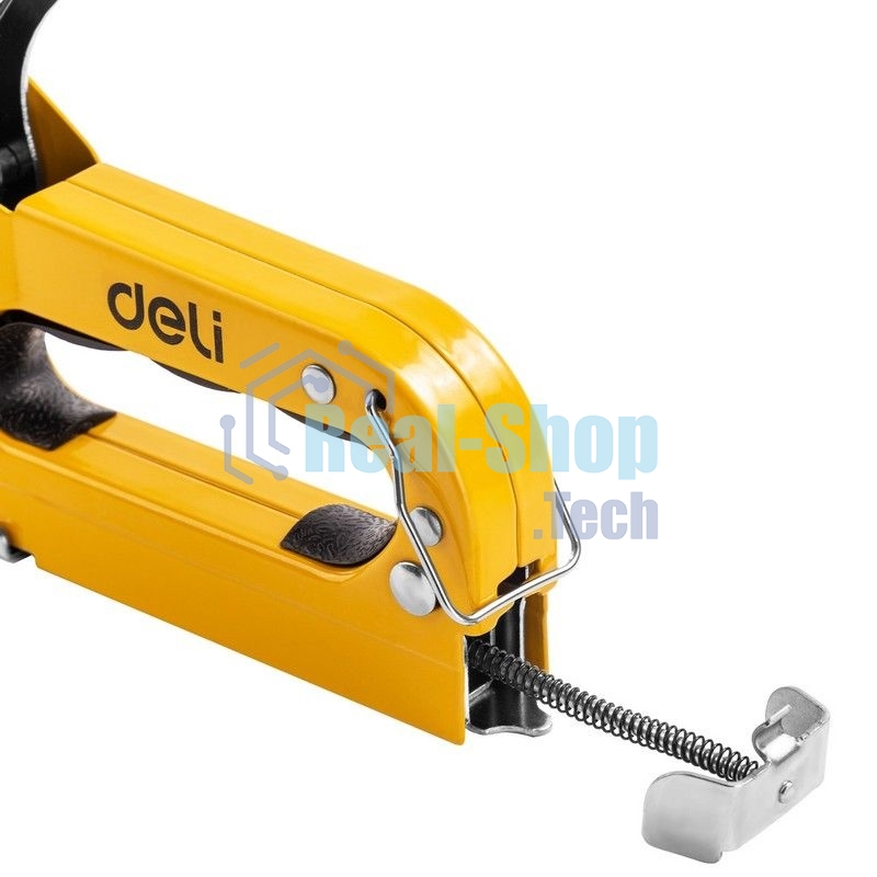 Мебельный степлер Deli DL238105 с набором скоб + антистеплер Набор: 2000шт дверные гвозди. 2000шт Т-гвозди. 2000шт U-гвозди. 1шт скобоудалитель.