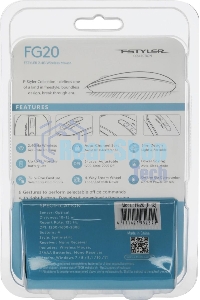 Мышь беспроводная A4Tech Fstyler FG20 розовый, 2000 dpi, радиоканал, USB, кнопки - 4