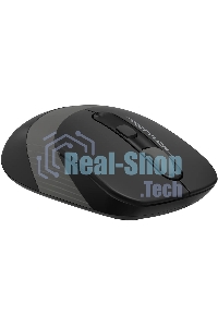 Мышь беспроводная A4Tech Fstyler FG10S черный/серый, 2000 dpi, радиоканал, USB, кнопки - 4