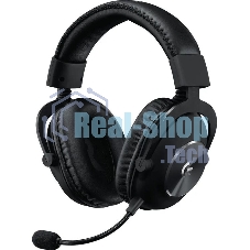 Гарнитура Logitech G Pro X Gaming Headset чёрный, проводная, USB/3.5 мм