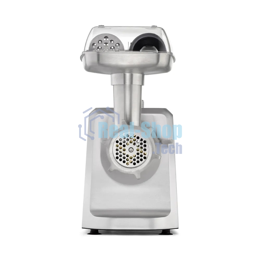 Мясорубка электрическая CASO FW 2500 серебристый, 2500 Вт, 2.5 кг/мин, реверс, защита от перегрузки, насадки - 5
