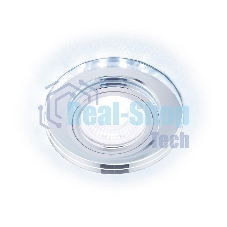Корпус светильника S214 CL хром/прозрачный /MR16+3W(LED COLD)