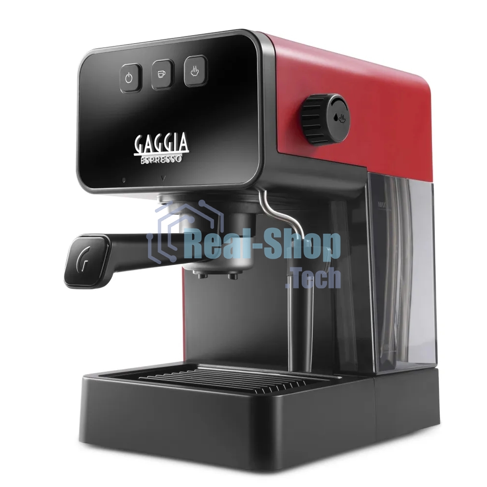 Кофеварка рожковая Gaggia EG2111/03 Style красный/черный, чалды, 1.2 л, 1900 Вт, 15 бар