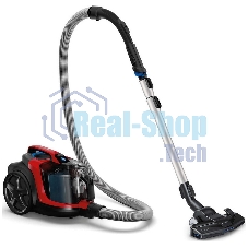 Пылесос Philips FC9728/01 красный/черный, 420/2000 Вт, уборка сухая, пылесборник контейнер, 2 л