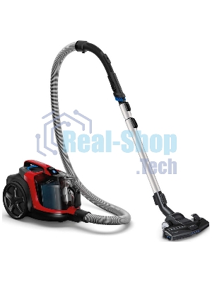 Пылесос Philips FC9728/01 красный/черный, 420/2000 Вт, уборка сухая, пылесборник контейнер, 2 л