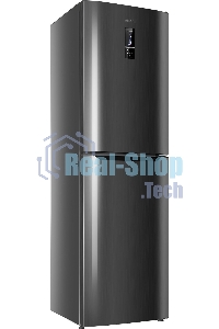 Холодильник Atlant ХМ-4623-159-ND черный металлик двухкамерный 187/125л морозилка снизу
