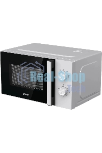 Микроволновая печь Gorenje MO20E1WH белый, 20 л, 800 Вт, переключатели - поворотный механизм