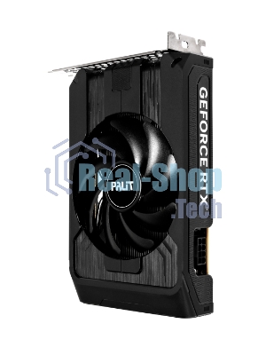Видеокарта Palit GeForce RTX 5050 StormX OC, NVIDIA RTX 5050, 8 ГБ GDDR6, 128 бит, PCI-e 5.0, 1xHDMI, 3xDP, 2617 МГц