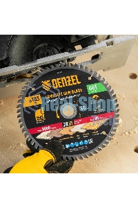 Пильный диск по ламинату Denzel ф185 х 30 мм, 60 зубьев 733847