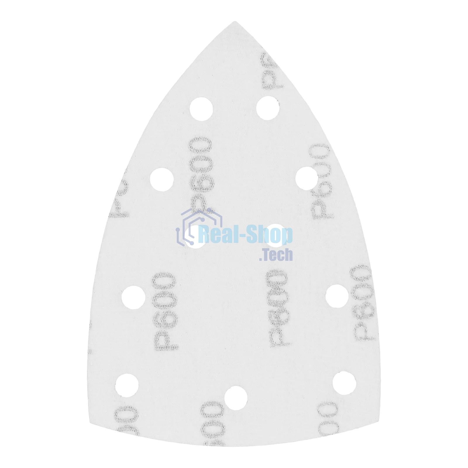 Треугольник абразивный Denzel на ворc. подложке под 