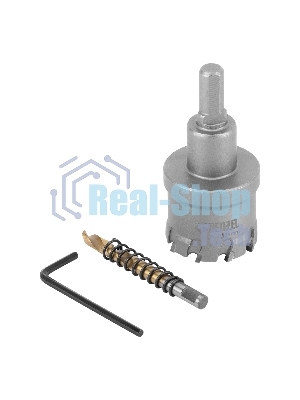 Коронка по металлу Denzel твердосплавная, 38 мм