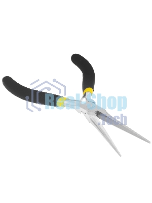 Мини-тонкогубцы удлиненные Deli DL103006 150 мм, прорезиненная рукоять