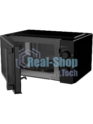 Микроволновая печь OASIS MW-70RB черный, 20 л, 700 Вт, переключатели — поворотный механизм