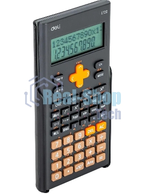 Калькулятор научный Deli E1720-black черный 12-разр.