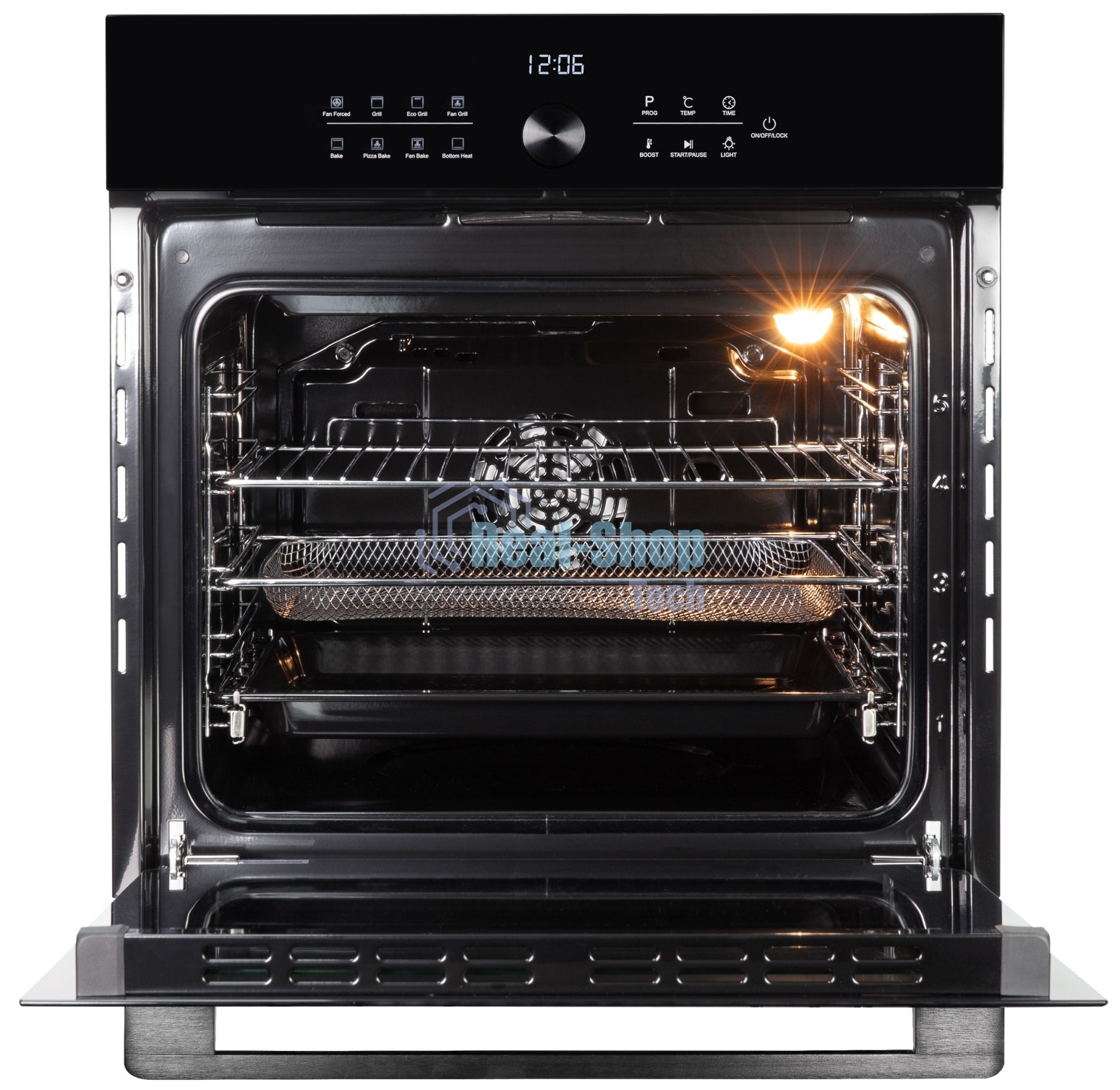 Духовой шкаф электрический Zigmund & Shtain E 168 B черный