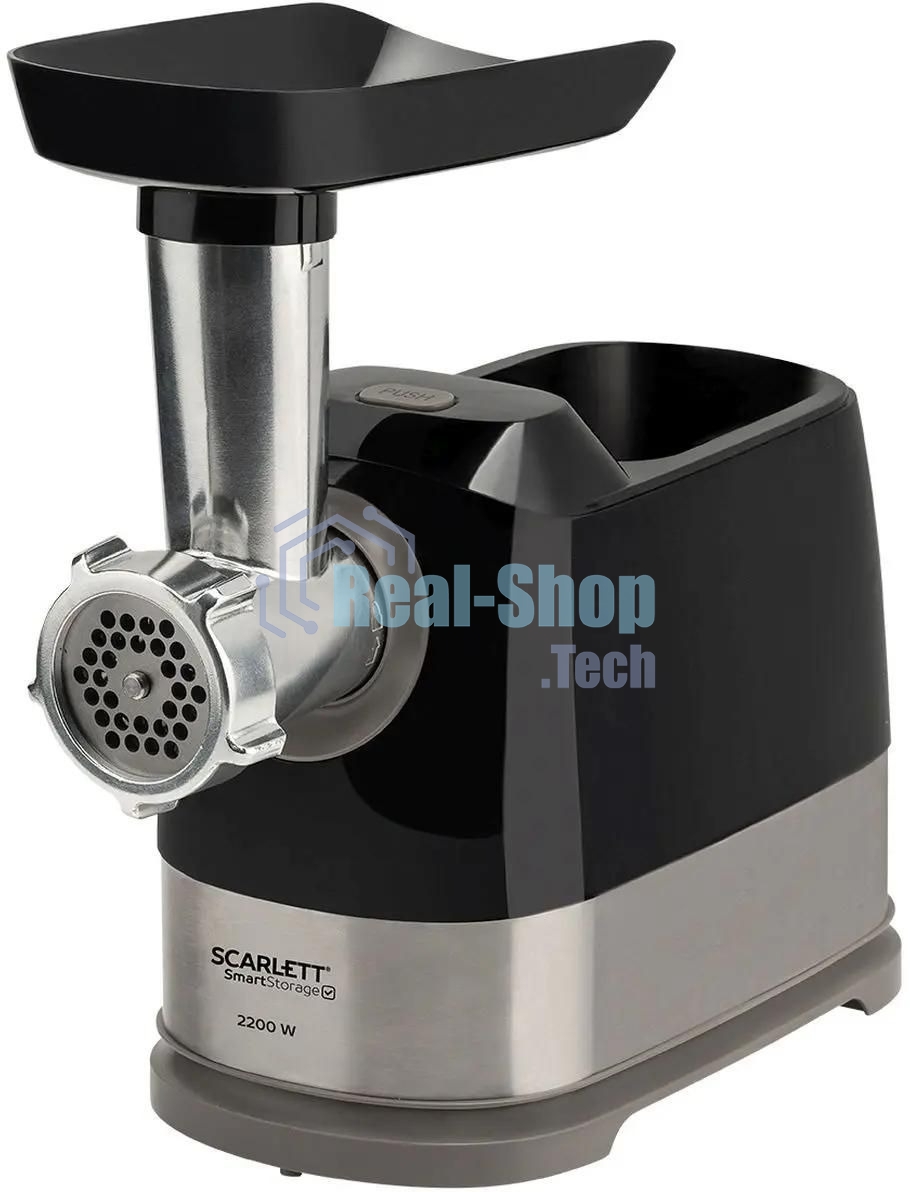 Мясорубка электрическая Scarlett SC-MG45S66 2200Вт черный/серебристый