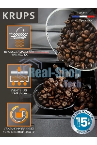 Кофемашина Krups Essential EA870810 1450Вт черный/нержавеющая сталь