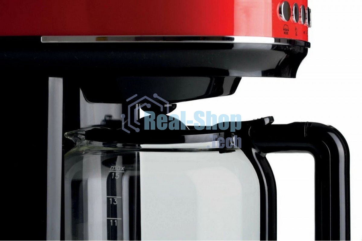 Кофеварка капельная Ariete 00M139600AR0 красный, молотый, 1,5 л. 900 Вт