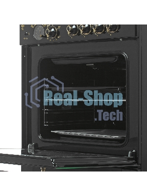 Плита газовая Gefest ПГ 6100-03 0179 черный, конфорок 4 шт, духовка 52 л, 60 см x 85 см x 60 см