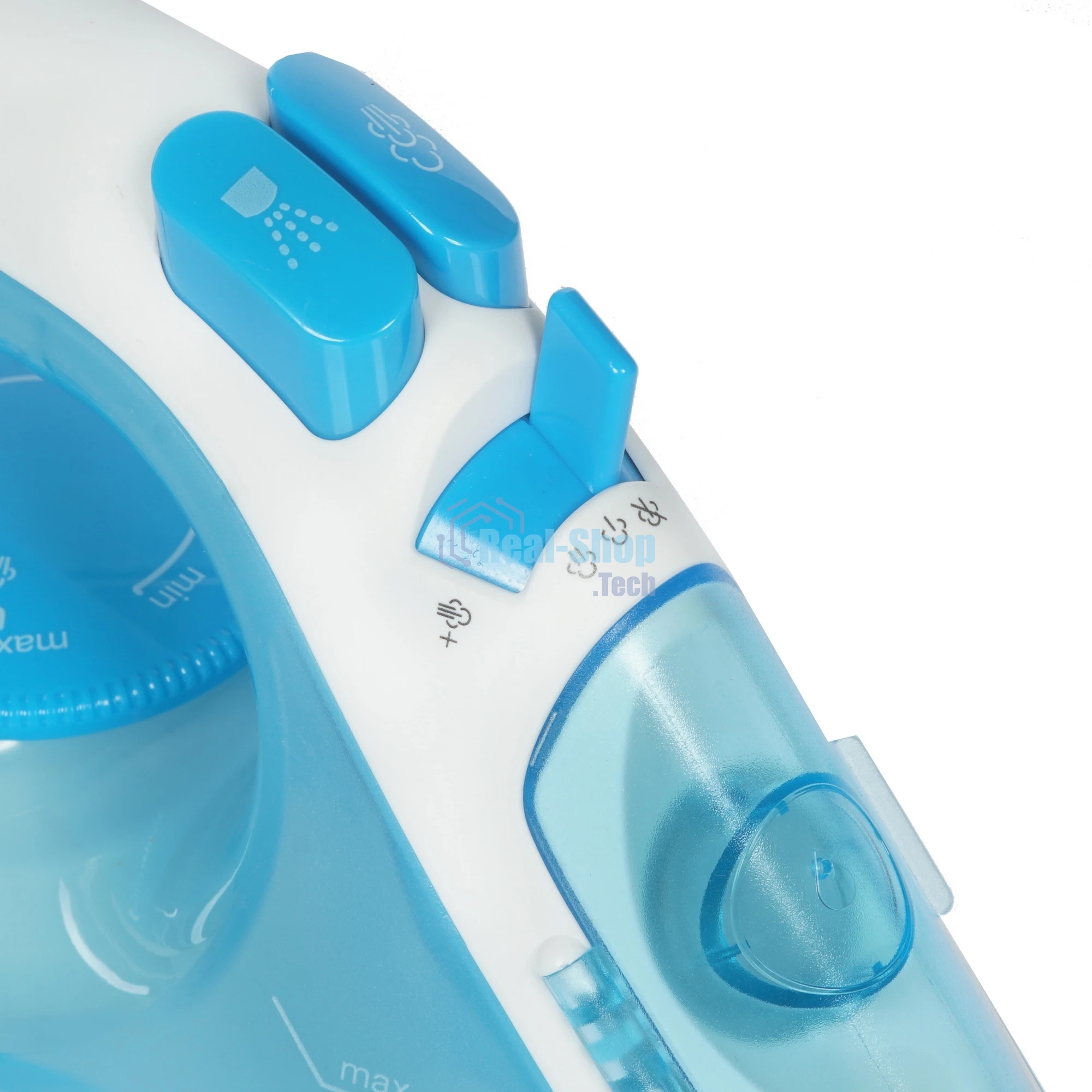 Утюг Braun SI3053BL голубой/белый, 2400 Вт, 45 г/мин, 170 г/мин, 270 мл