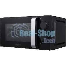 Микроволновая печь Vitek VT-MW1020 черный, 20 л, 700 Вт, переключатели — поворотный механизм
