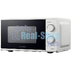 Микроволновая печь Hyundai HYM-M2097 белый, 20 л, 700 Вт, переключатели - поворотный механизм