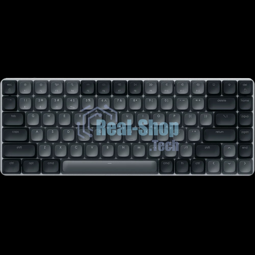 Клавиатура беспроводная механическая Satechi SM1 Slim Mechanical Backlit Bluetooth Keyboard, серый/черный ST-KSM1DK-RU