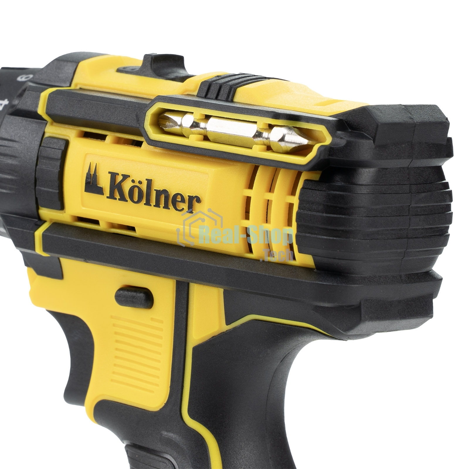 Дрель-шуруповерт аккумуляторная 12V 29 Нм KOLNER KCD 12/2C, БЗП 0,8-10мм, 0-350/1350 об/мин, 2 скорости, подсветка (2х1.5 А·ч, зу, кейс)