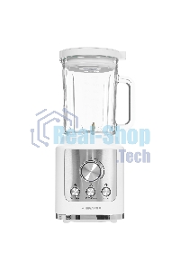Блендер стационарный BRAYER BR1200WH 1600 Вт, стекл., 1,8 л, 6 титан. ножей, импульс, колка льда
