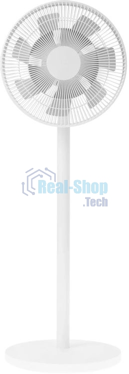 Вентилятор Xiaomi Mi Smart Standing Fan 2 белый, напольный, 15 Вт, 100 скоростей, 35.5 см