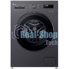Стиральная машина LG F2Y1TYP6J графит, загрузка фронтальная 8 кг, 1200 об/мин, класс A