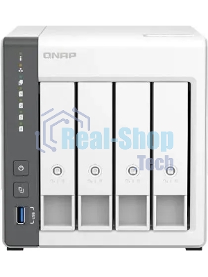 Сетевое хранилище NAS Qnap D4 (REV. C) 4-bay настольный Cortex-A55 RK3568B2