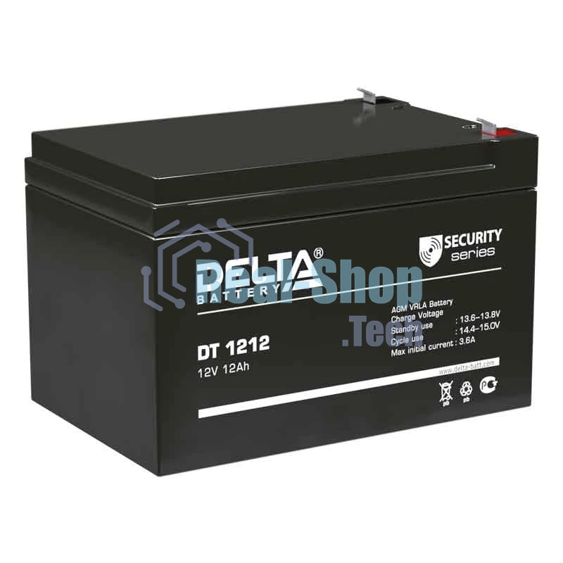 Батарея для ИБП Delta DT 1212 (12V, 12Ah)