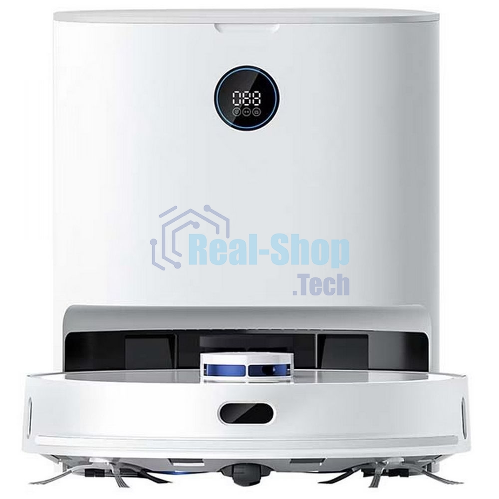 Робот-пылесос Roidmi Smart Robot Vacuum and Mop Cleaner H30Plus белый, 52 Вт, 5200 мА·ч, уборка сухая/влажная, пылесборник контейнер 0.25 л