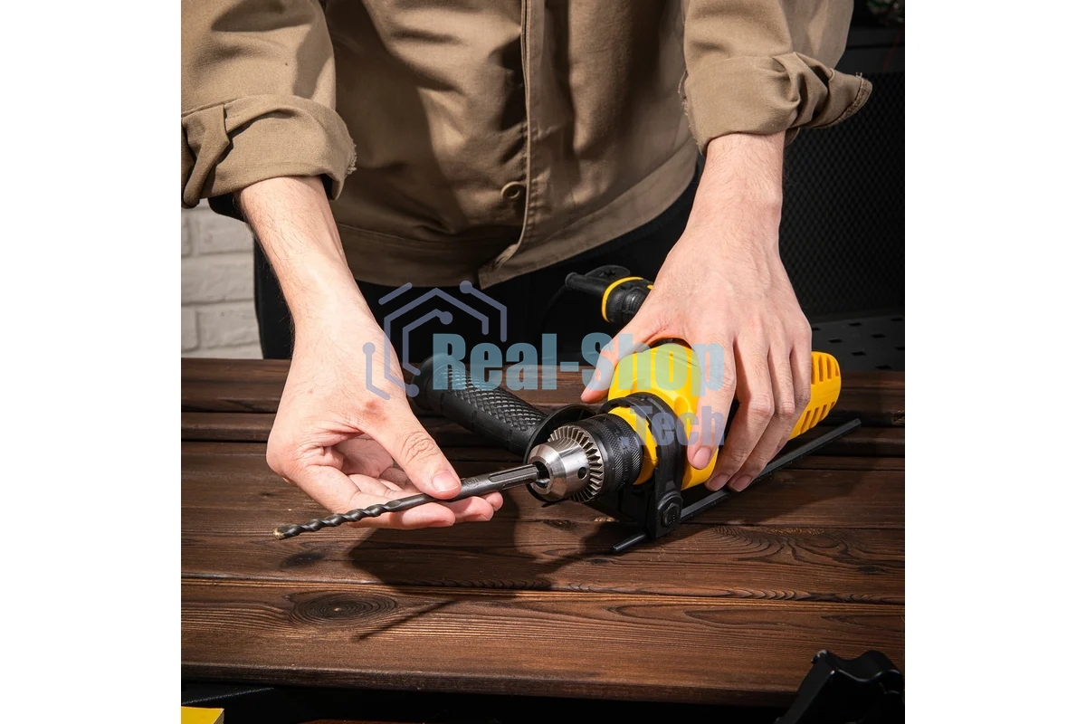 Дрель Deli DL-CZ13-E1, 650Вт, сетевая, ударная