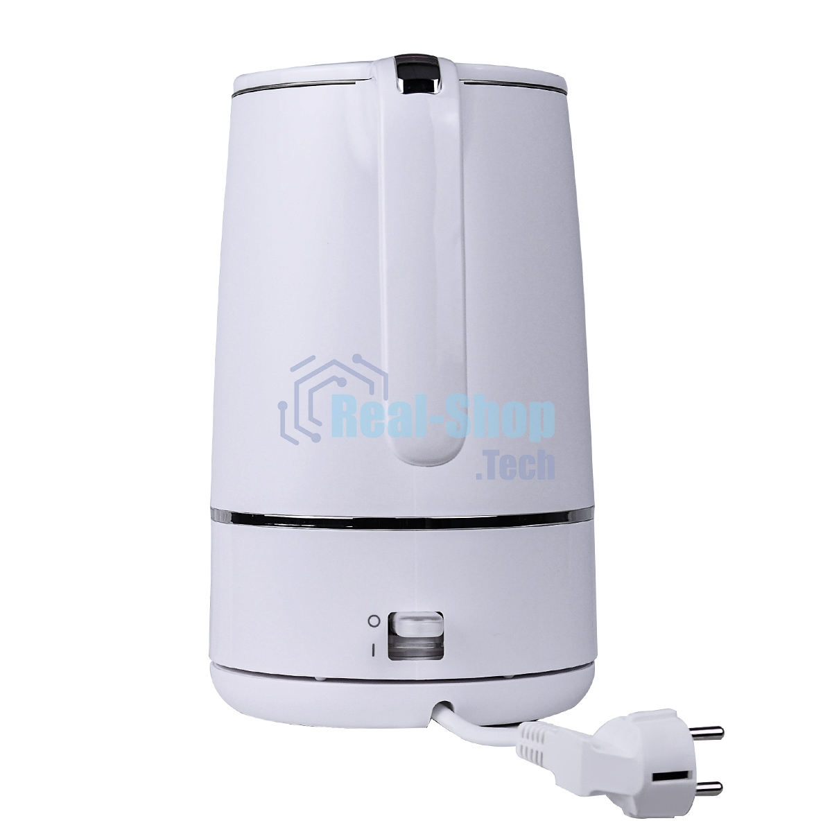 Чайник электрический Centek CT-1012 (белый) 1.5л, 2200Вт, двойные стенки, бесшовная колба, эффект термоса