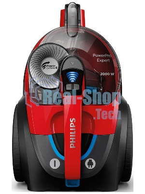 Пылесос Philips FC9728/01 красный/черный, 420/2000 Вт, уборка сухая, пылесборник контейнер 2 л