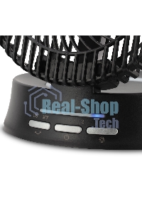 Вентилятор настольный Coolfort CF-2000 скоростей:3 черный