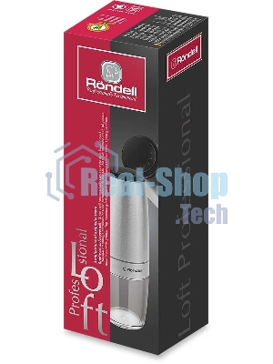Мельница для перца и соли Rondell Loft Professional RD-1508, стальной
