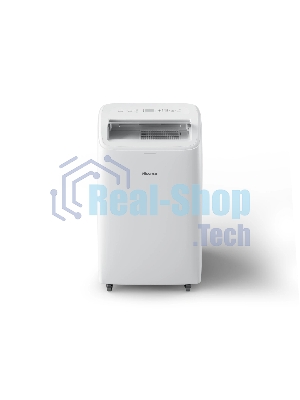 Кондиционер мобильный Hisense AP-12CW4GQCS00 12000 BTU, 25 м², 50 дБ, охлаждение, осушение, белый
