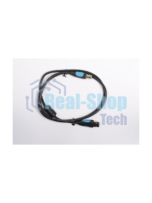 Кабель Vention USB 2.0 AM/BM - 3 м. черный VAS-A16-B300